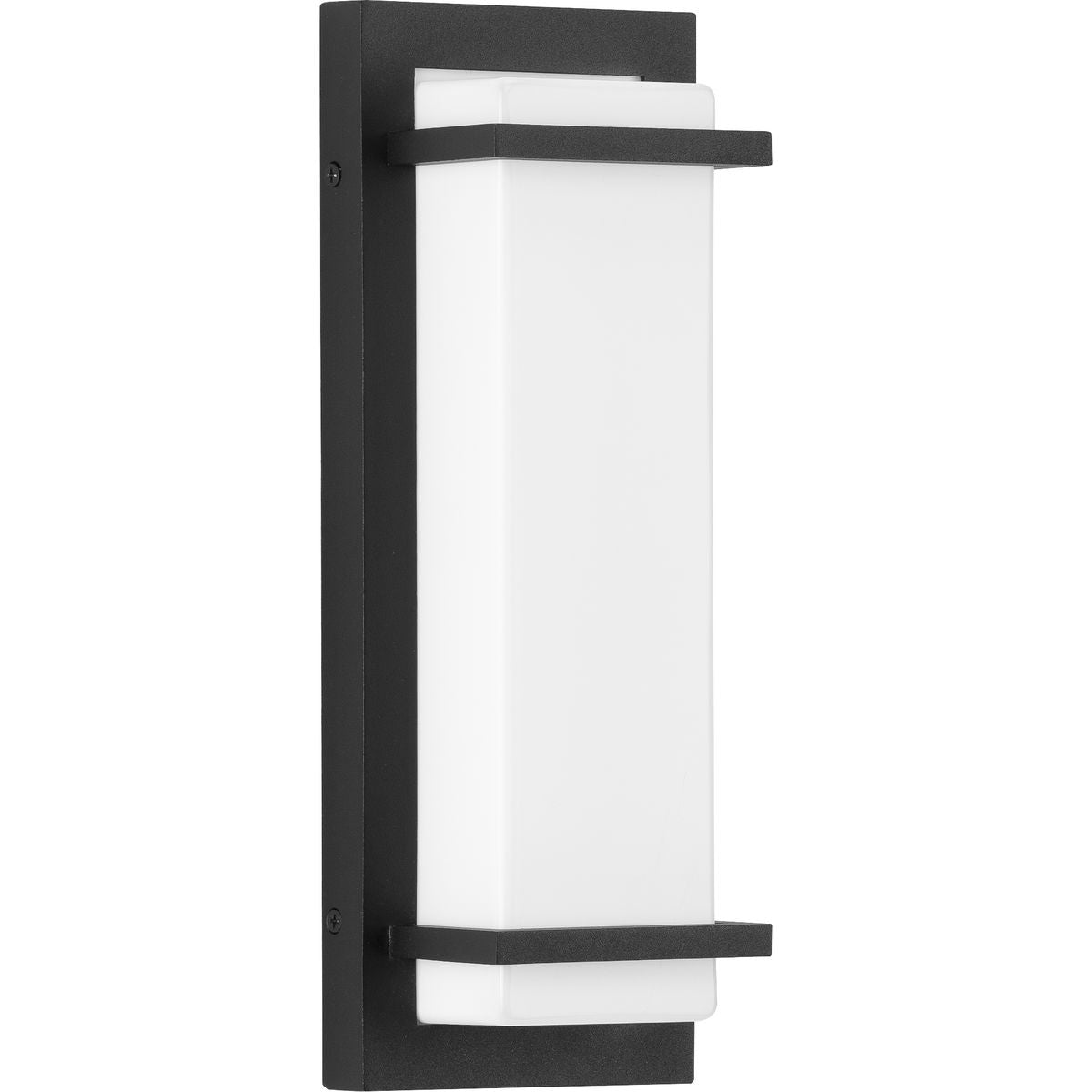 PROGRESS LIGHTING P560210-031-30 Textured Black Z-1080 LED Collection Black One-Light Small LED Outdoor Sconce