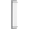 PROGRESS LIGHTING P560211-082-30 Metallic Gray Z-1080 LED Collection Metallic Gray Two-Light Large LED Outdoor Sconce