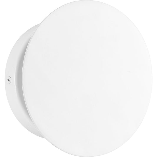 PROGRESS LIGHTING P560260-028-30 Satin White Z-2020 LED Collection One-Light Satin White Modern Style indoor/Outdoor Wall Light