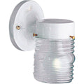 PROGRESS LIGHTING P5602-30 White One-Light Utility Wall Lantern