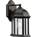 PROGRESS LIGHTING P560321-020 Antique Bronze Dillard Collection One-Light Traditional Antique Bronze Clear Glass Outdoor Wall Lantern