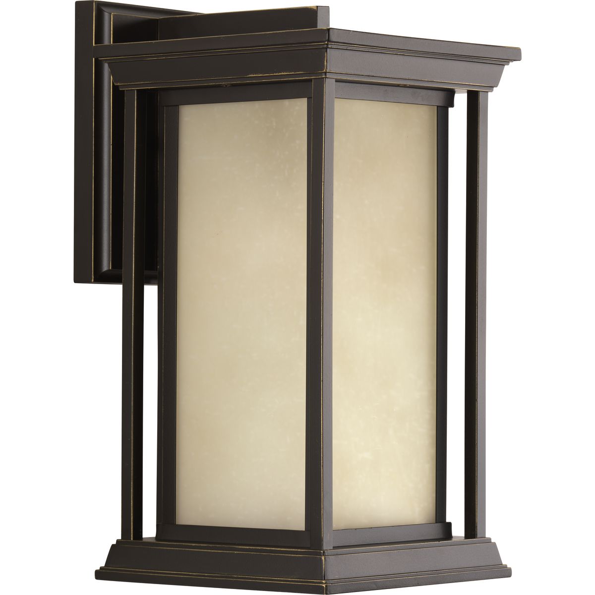 PROGRESS LIGHTING P5610-20 Antique Bronze Endicott Collection One-Light Medium Wall Lantern