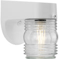 PROGRESS LIGHTING P5612-30 White Non-Metallic Incandescent One-Light Outdoor Wall Lantern