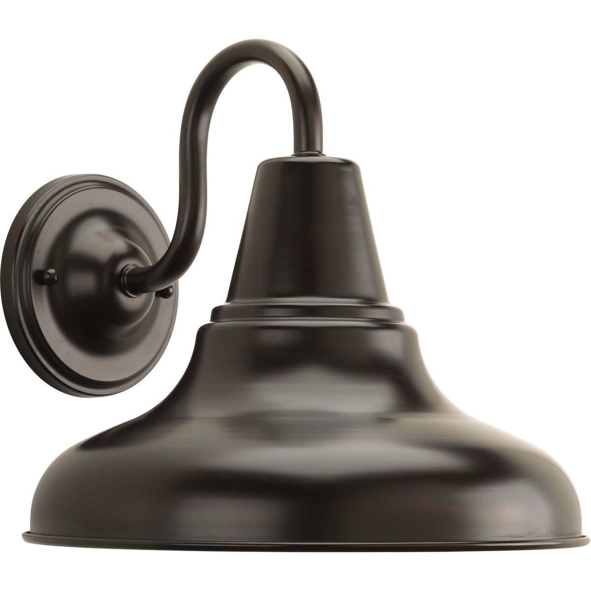 PROGRESS LIGHTING P5623-20 Antique Bronze District Collection One-Light Large Wall Lantern