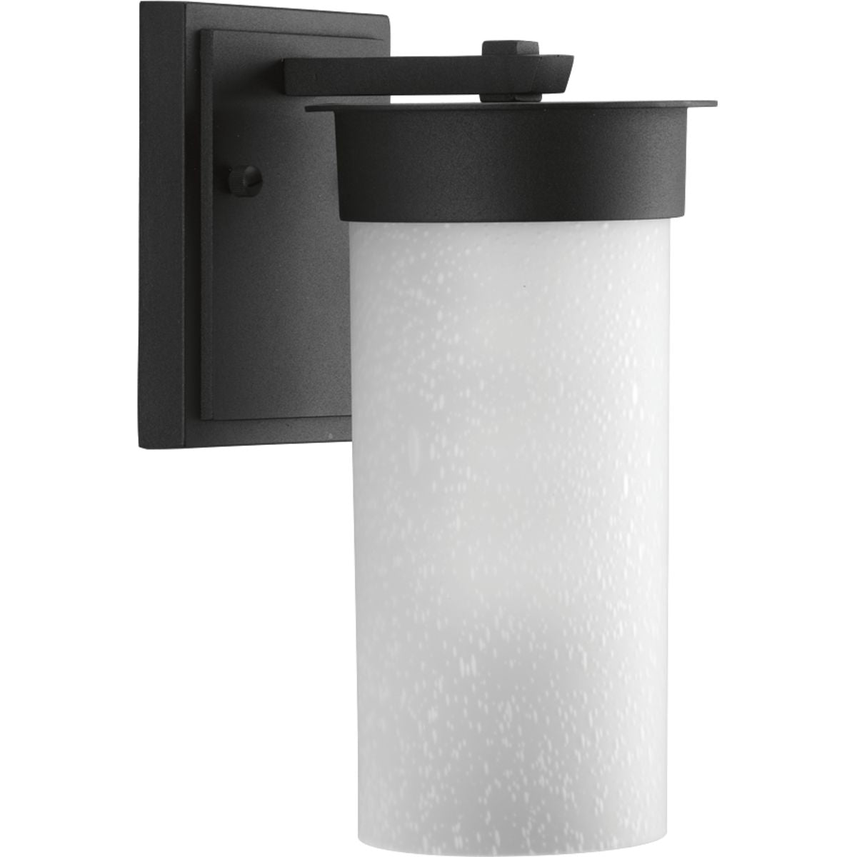 PROGRESS LIGHTING P5624-31 Textured Black Hawthorne Collection One-Light Small Wall Lantern