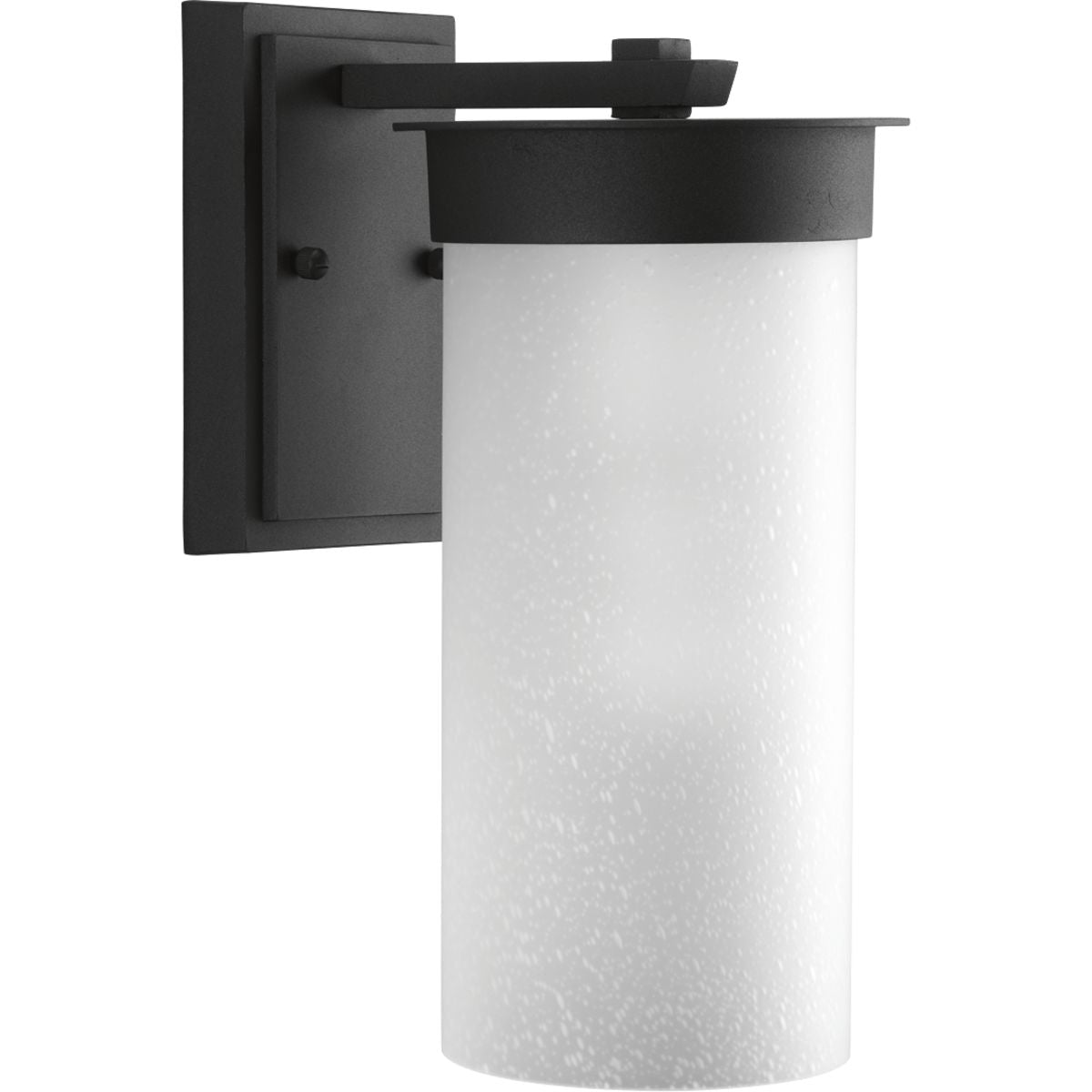 PROGRESS LIGHTING P5625-31 Textured Black Hawthorne Collection One-Light Medium Wall Lantern