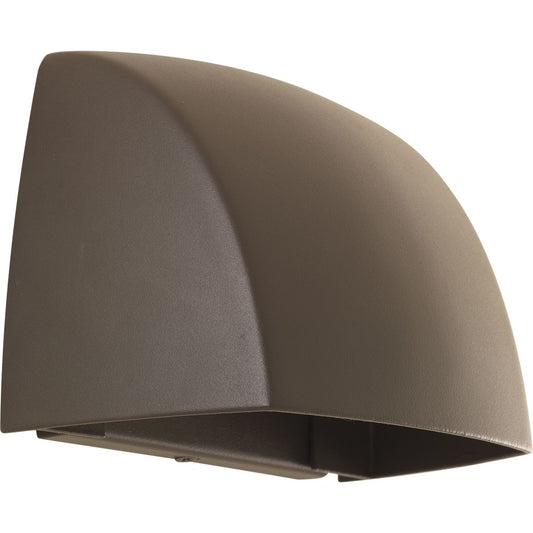 PROGRESS LIGHTING P5634-2030K9 Antique Bronze Cornice Collection One-Light LED Wall Sconce
