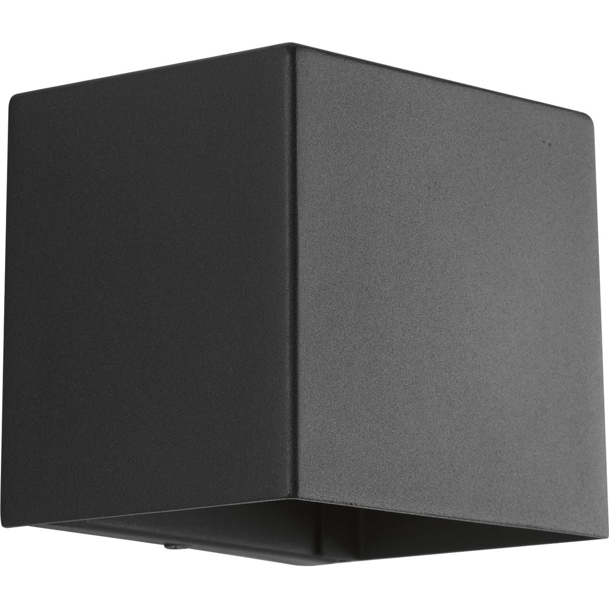 PROGRESS LIGHTING P5635-3130K9 Textured Black Cornice Collection One-Light LED Wall Sconce