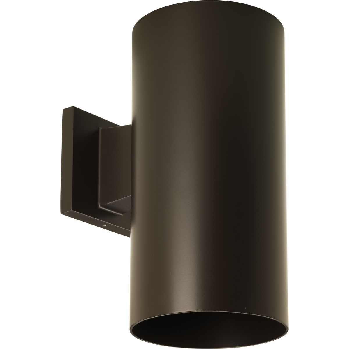 PROGRESS LIGHTING P5641-20/30K Antique Bronze 6" Bronze LED Outdoor Wall Cylinder