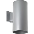 PROGRESS LIGHTING P5641-82 Metallic Gray 6" Metallic Gray Outdoor Wall Cylinder