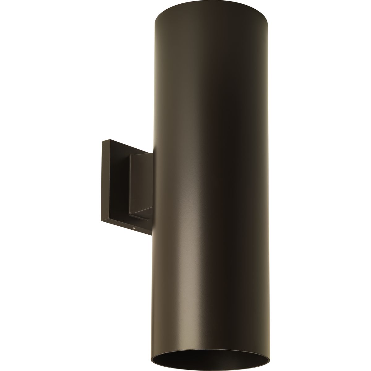 PROGRESS LIGHTING P5642-20 Antique Bronze 6" Outdoor Up/Down Wall Cylinder