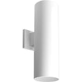 PROGRESS LIGHTING P5642-30 White 6" Outdoor Up/Down Wall Cylinder