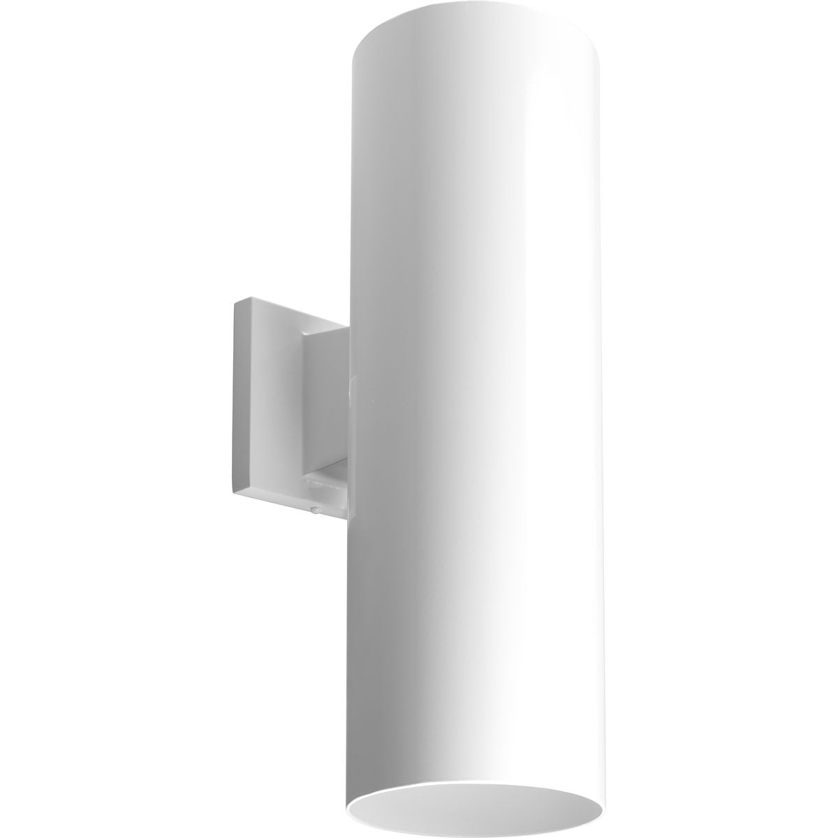 PROGRESS LIGHTING P5642-30 White 6" Outdoor Up/Down Wall Cylinder