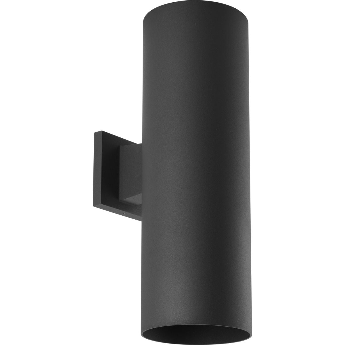 PROGRESS LIGHTING P5642-31 Black 6" Outdoor Up/Down Wall Cylinder