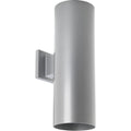 PROGRESS LIGHTING P5642-82 Metallic Gray 6" Outdoor Up/Down Wall Cylinder
