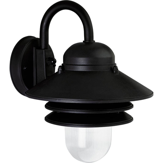 PROGRESS LIGHTING P5645-31 Textured Black Newport Collection Non-Metallic One-Light Wall Lantern