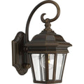 PROGRESS LIGHTING P5670-108 Oil Rubbed Bronze Crawford Collection One-Light Wall Lantern