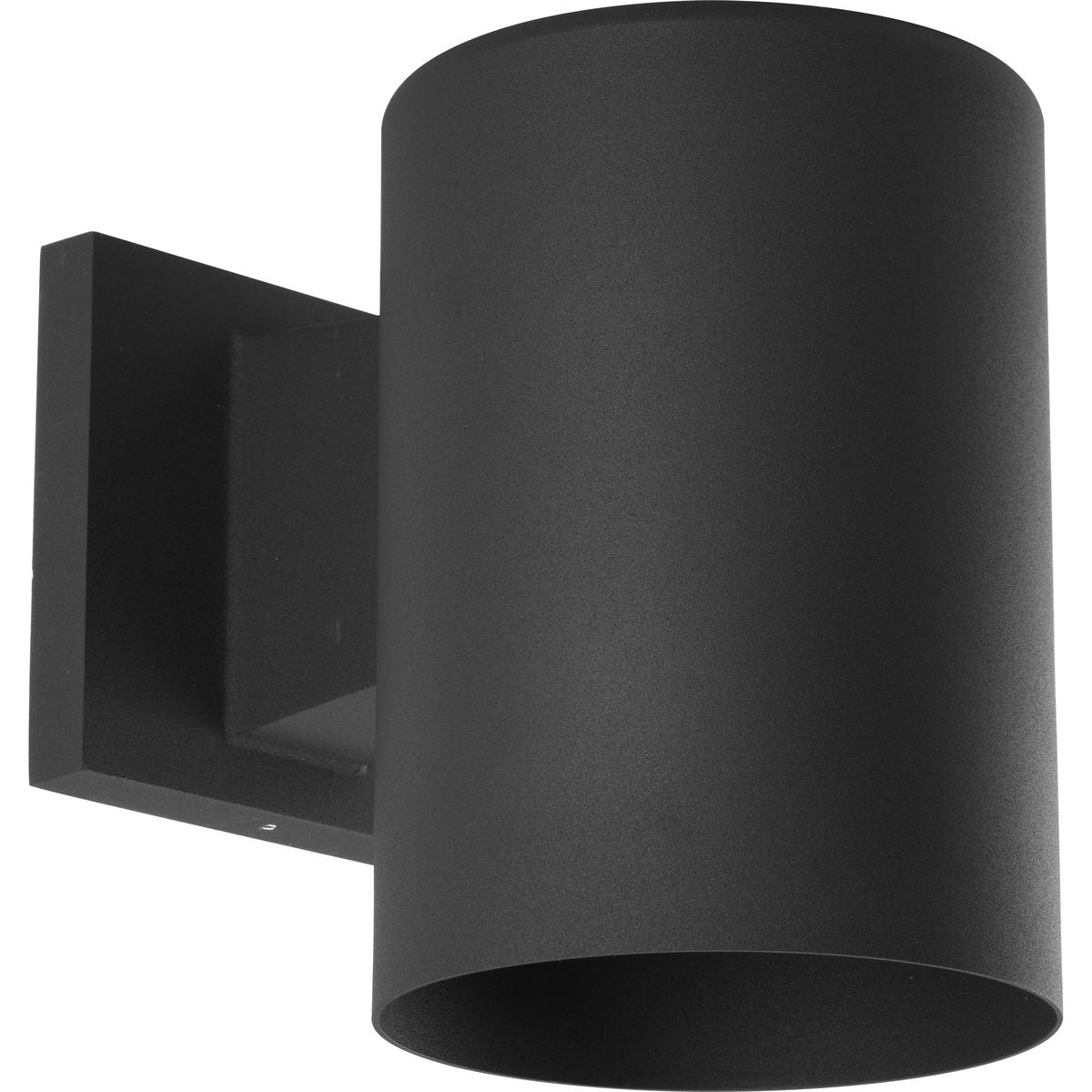 PROGRESS LIGHTING P5674-31 Black 5" Cylinder Two-Light Black Up/Down Modern Outdoor Wall Light