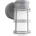 PROGRESS LIGHTING P5676-13630K9 Textured Graphite Bell Collection Small Led Wall Lantern