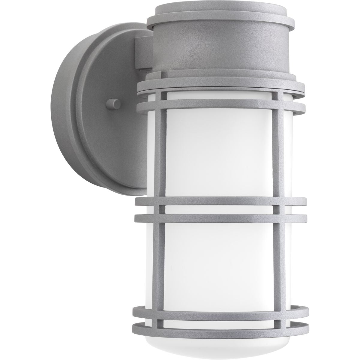 PROGRESS LIGHTING P5676-13630K9 Textured Graphite Bell Collection Small Led Wall Lantern