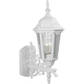 PROGRESS LIGHTING P5681-30 Textured White Welbourne One-Light Small Wall Lantern