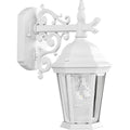 PROGRESS LIGHTING P5682-30 Textured White Welbourne One-Light Small Wall Lantern