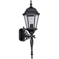 PROGRESS LIGHTING P5684-31 Textured Black Welbourne Collection One-Light Large Wall Lantern