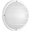 PROGRESS LIGHTING P5703-30 White One-Light 10" Wall or Ceiling Mount Bulkhead