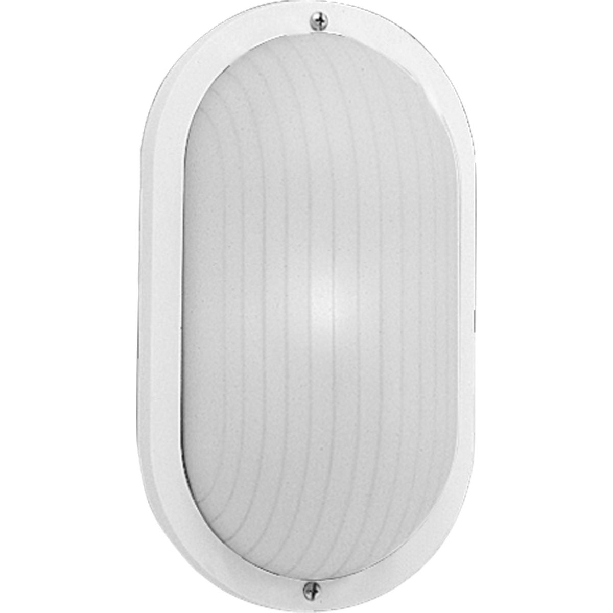 PROGRESS LIGHTING P5704-30 White One-Light 10" Wall or Ceiling Mount Bulkhead