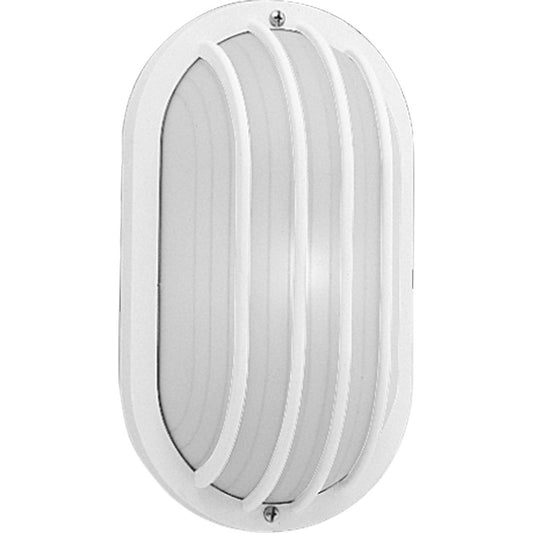 PROGRESS LIGHTING P5705-30 White One-Light 10-1/2" Wall or Ceiling Mount Bulkhead
