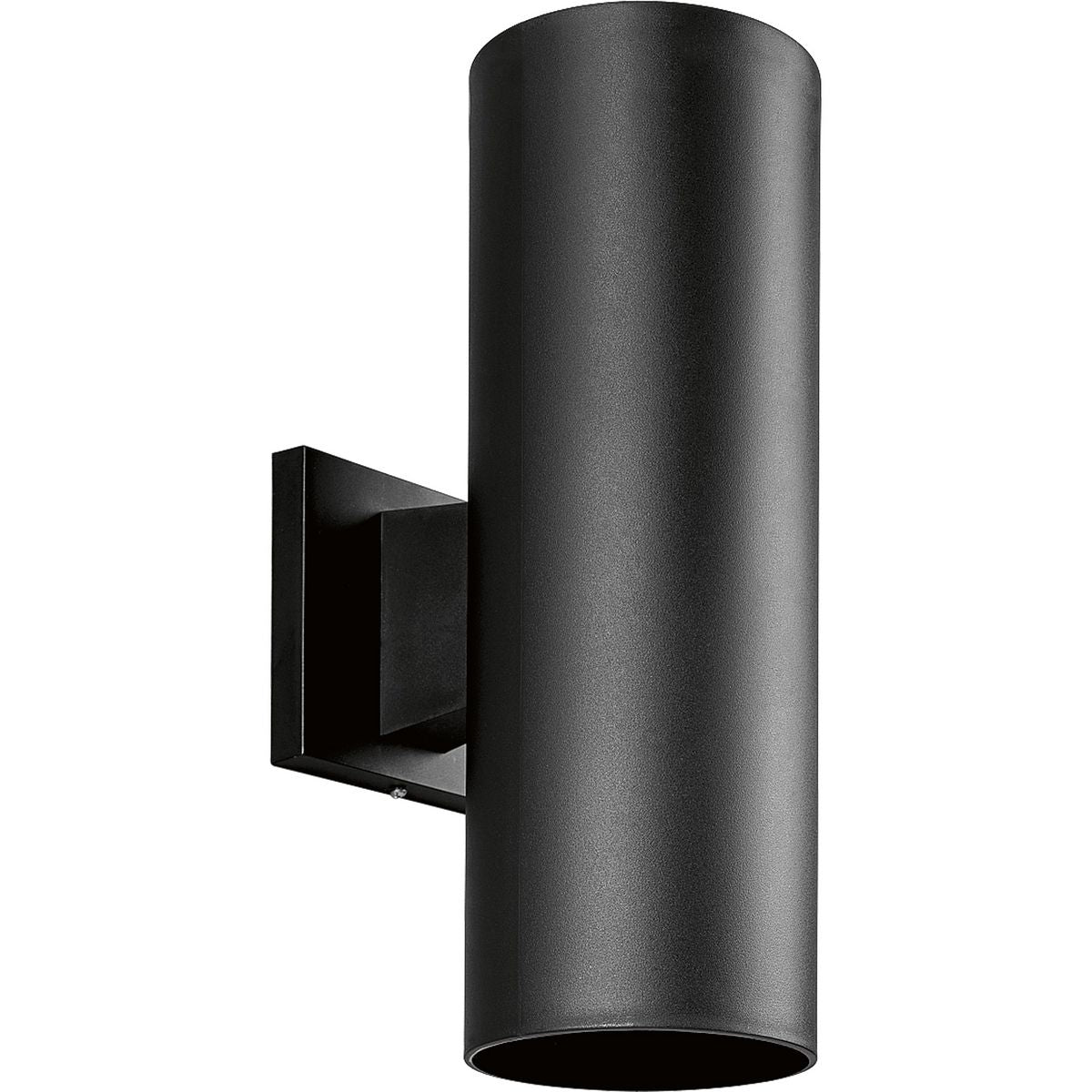 PROGRESS LIGHTING P5713-31 Black 5" Non-Metallic Wall Mount Up/ Down Cylinder
