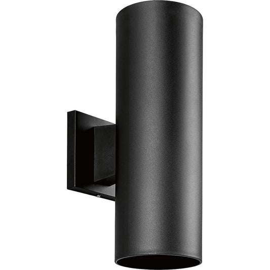 PROGRESS LIGHTING P5713-31 Black 5" Non-Metallic Wall Mount Up/ Down Cylinder