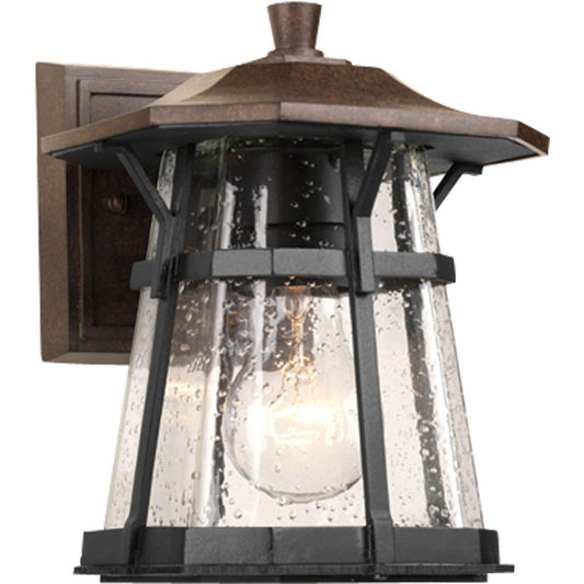 PROGRESS LIGHTING P5749-84 Espresso Derby Collection One-Light Small Wall Lantern