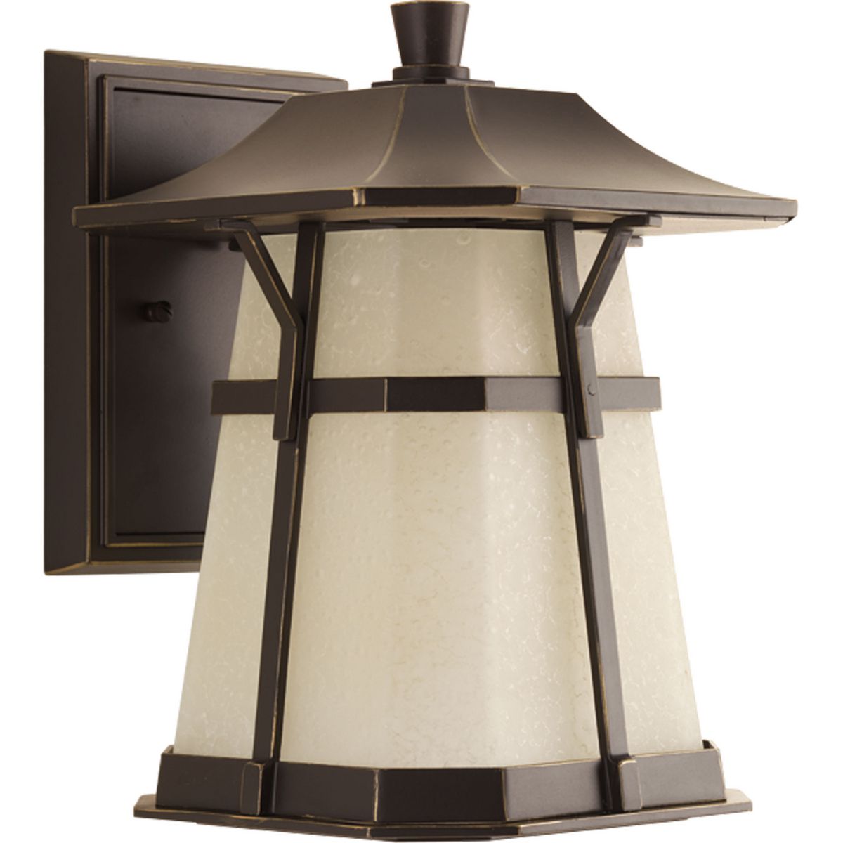 PROGRESS LIGHTING P5750-2030K9 Antique Bronze Derby Collection One-Light LED Medium Wall Lantern