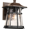 PROGRESS LIGHTING P5750-84 Espresso Derby Collection One-Light Medium Wall Lantern
