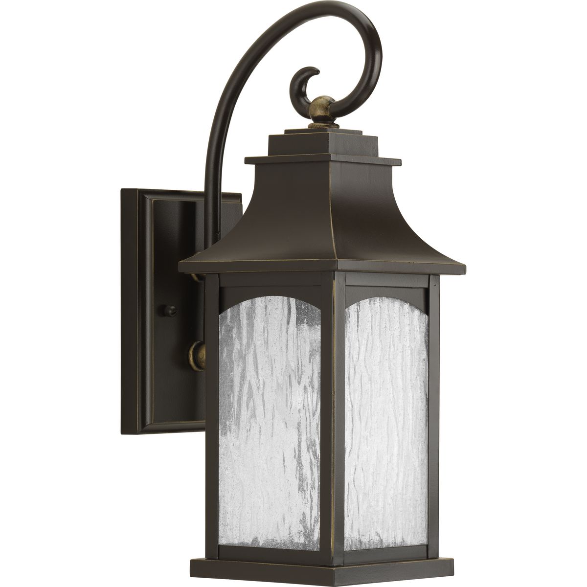 PROGRESS LIGHTING P5753-108 Oil Rubbed Bronze Maison Collection One-Light Small Wall Lantern