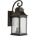 PROGRESS LIGHTING P5754-108 Oil Rubbed Bronze Maison Collection Two-Light Medium Wall Lantern