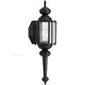 PROGRESS LIGHTING P5758-31 Matte Black Carriage Classics Collection One-Light Wall Lantern
