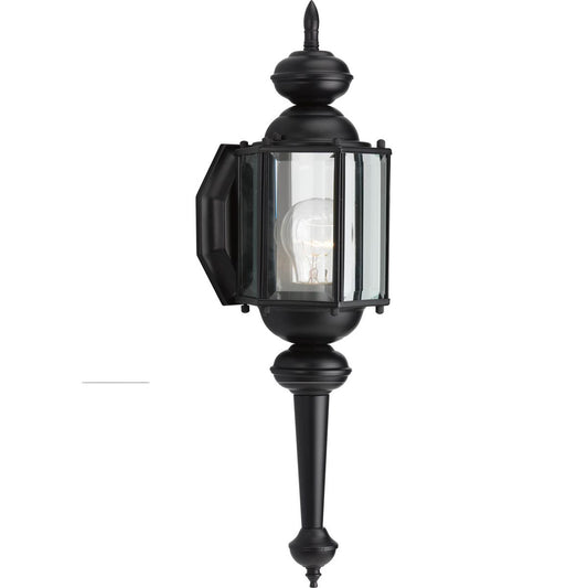 PROGRESS LIGHTING P5758-31 Matte Black Carriage Classics Collection One-Light Wall Lantern