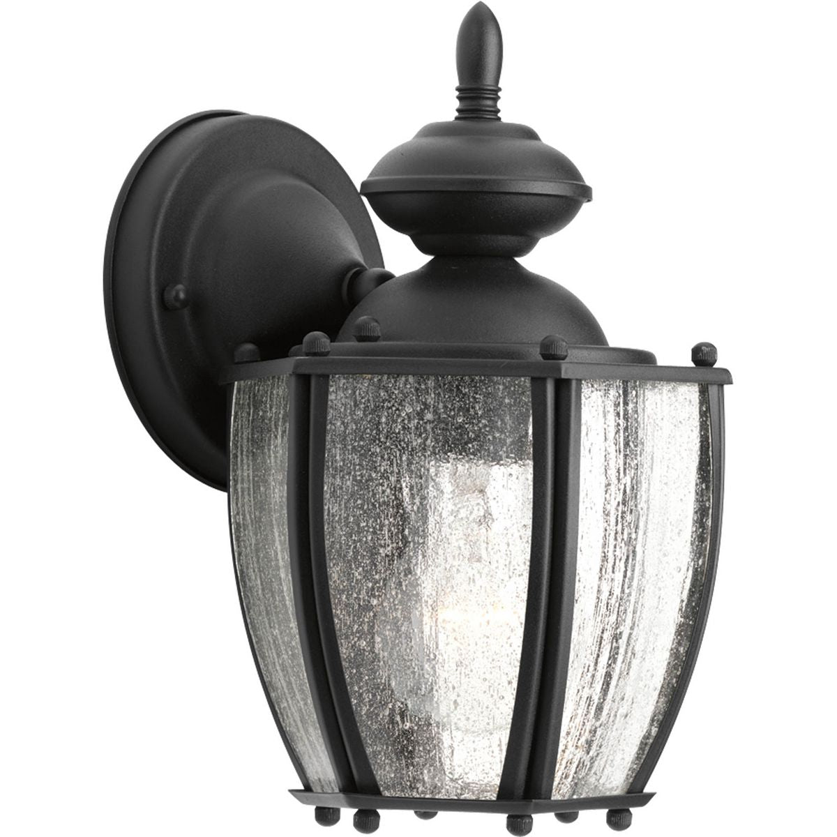 PROGRESS LIGHTING P5762-31 Textured Black Roman Coach One-Light Small Wall Lantern