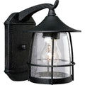 PROGRESS LIGHTING P5763-71 Gilded Iron Prairie Collection One-Light Medium Wall Lantern