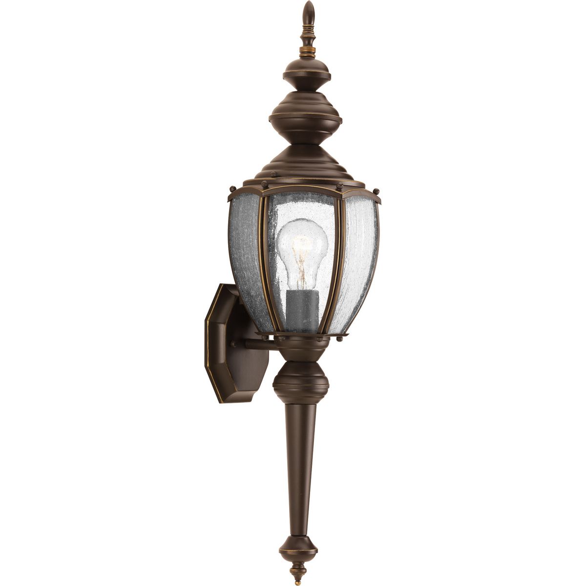 PROGRESS LIGHTING P5767-20 Antique Bronze Roman Coach One-Light Medium Wall Lantern