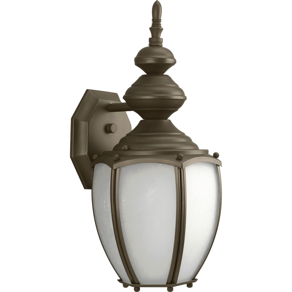 PROGRESS LIGHTING P5770-20MD Antique Bronze Roman Coach Collection Antique Bronze One-Light Wall Lantern