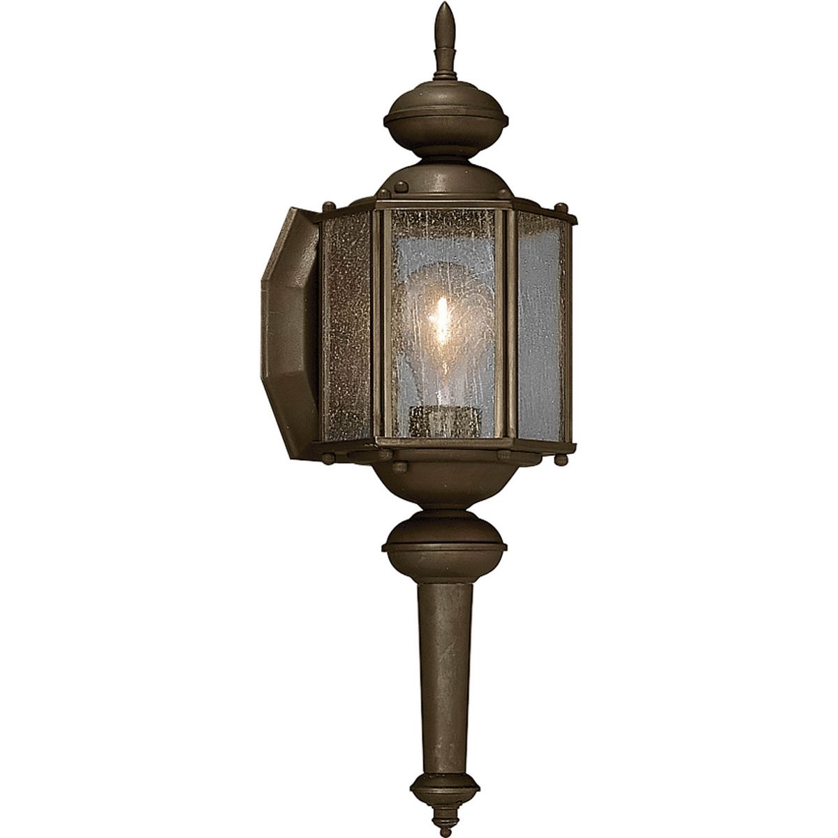 PROGRESS LIGHTING P5773-20 Antique Bronze Roman Coach One-Light Small Wall Lantern