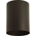 PROGRESS LIGHTING P5774-20/30K Antique Bronze 5" Bronze LED Outdoor Flush Mount Cylinder