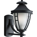 PROGRESS LIGHTING P5778-31 Textured Black Fairview Collection One-Light Wall Lantern