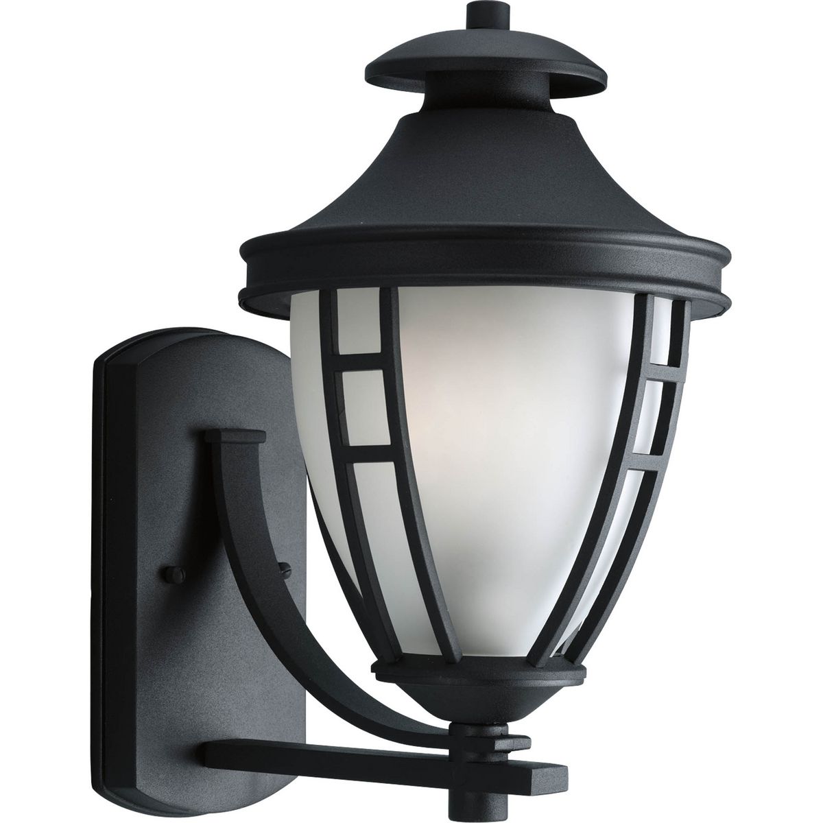 PROGRESS LIGHTING P5778-31 Textured Black Fairview Collection One-Light Wall Lantern