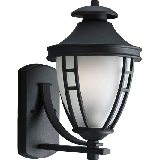 PROGRESS LIGHTING P5778-31 Textured Black Fairview Collection One-Light Wall Lantern
