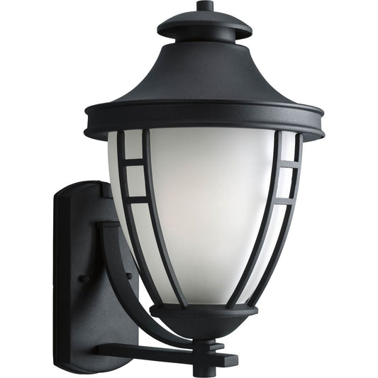 PROGRESS LIGHTING P5780-31 Textured Black Fairview Collection One-Light Wall Lantern
