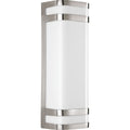 PROGRESS LIGHTING P5806-0930K9 Brushed Nickel Valera Collection LED Two-Light LED Wall Lantern